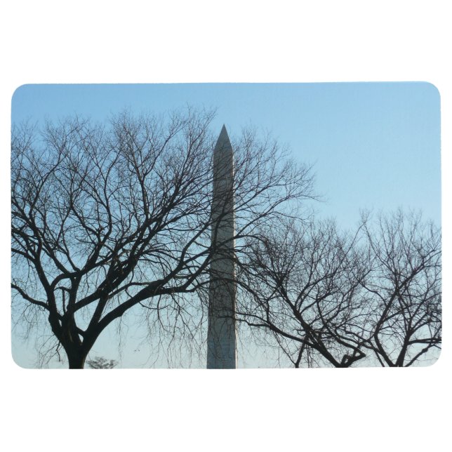 Tapis De Sol Washington Monument en hiver I Voyage photographie (Devant)