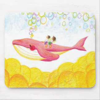 TAPIS DE SOURIS ユメクジラ　マウスパッド