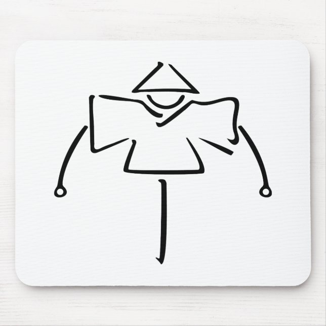 TAPIS DE SOURIS 一筆豆造 (Devant)