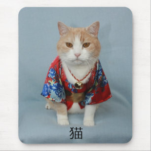 TAPIS DE SOURIS 猫