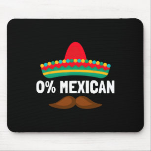 Tapis De Souris 0% Mexicaine Cinco De Mayo Fiesta Sombrero Drôle M
