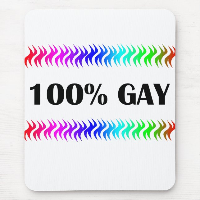Tapis De Souris 100% gay (Devant)