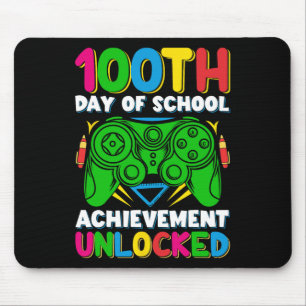 Tapis De Souris 100 Jour De L'École Jeu Déverrouillé 100E Jours De