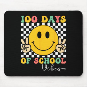 Tapis De Souris 100 jours d'ambiance scolaire enseignant enfants 1