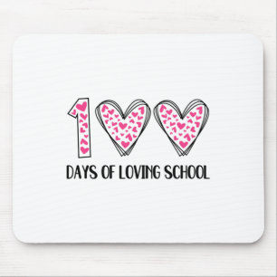 Tapis De Souris 100 Jours D'amour De L'école 100e Jour De L'école