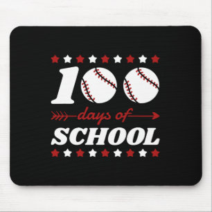 Tapis De Souris 100 Jours De Baseball Scolaire