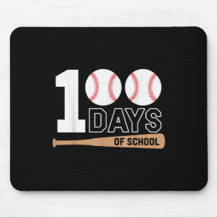 Tapis De Souris 100 Jours De Baseball Scolaire 100E Jour D'École