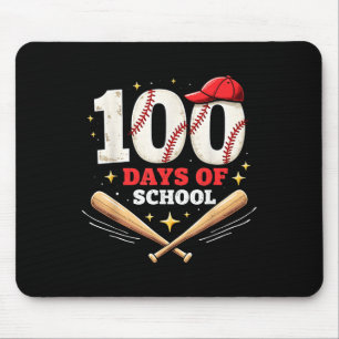 Tapis De Souris 100 Jours De Baseball Scolaire 100E Jour D'École