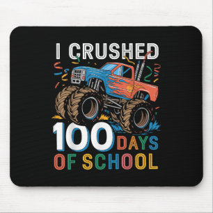 Tapis De Souris 100 Jours De Camion Monster À L'École 100E Jour De