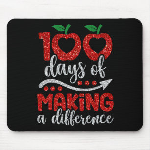 Tapis De Souris 100 Jours De Faire Une Différence 100 Jours D'Écol