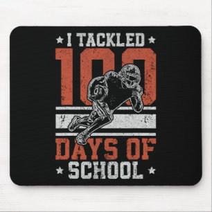 Tapis De Souris 100 Jours De Football Scolaire 100E Jour Pour Garç