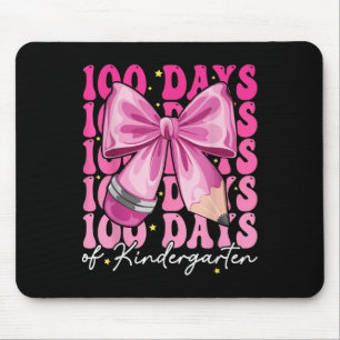 Tapis De Souris 100 Jours De Gardergarten Girls Bow 100e Jour