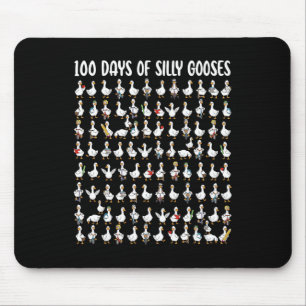 Tapis De Souris 100 jours de gousses idiotes Drôle 100ème jour d'é