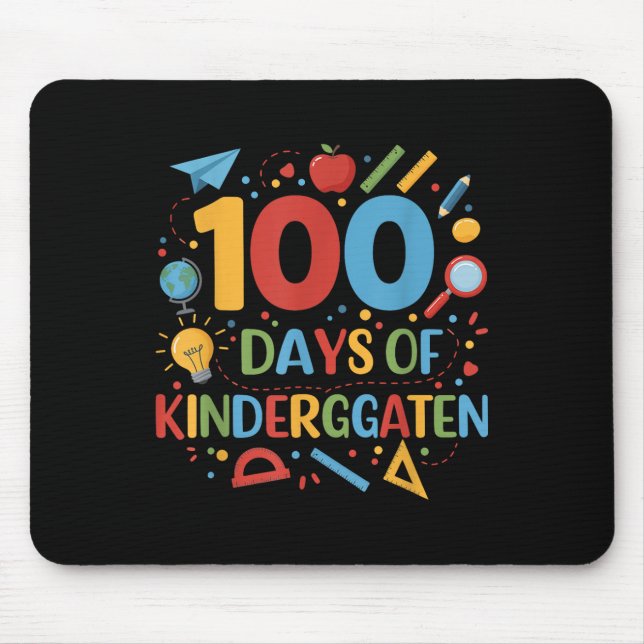 Tapis De Souris 100 Jours De Maternelle 100E Jours De (Devant)