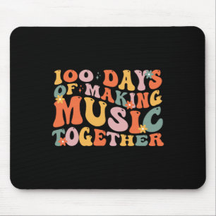Tapis De Souris 100 jours de professeur de musique scolaire