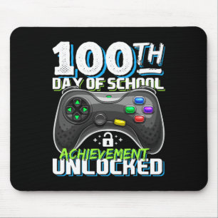 Tapis De Souris 100 Jours de réussite scolaire Jeu vidéo déverroui