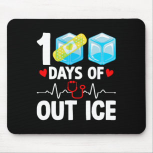 Tapis De Souris 100 Jours De Sortie Ice Funny École Infirmière 100