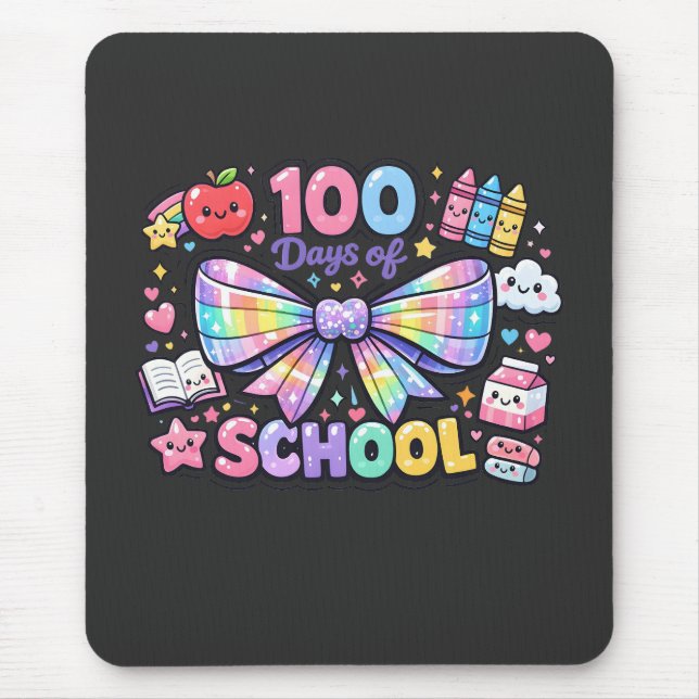 Tapis De Souris 100 jours d'école  (Devant)