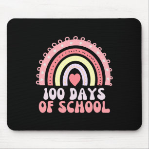 Tapis De Souris 100 Jours D'École Arc-En-Ciel 100E Jour D'École 10
