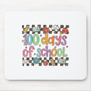 Tapis De Souris 100 jours d'école crayon style d'écriture manuscri