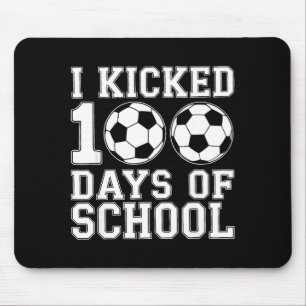 Tapis De Souris 100 Jours D'école Football Garçons Enfants 100ème