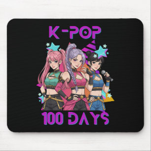 Tapis De Souris 100 jours d'école K Pop 100 jours plus forts Enfan