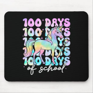 Tapis De Souris 100 jours d'école licorne filles 100ème jour d'éco
