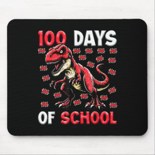 Tapis De Souris 100 Jours D'École T-rex Garçons 100E Jour De