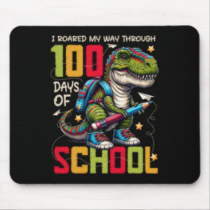 Tapis De Souris 100 Jours D'École Trex 100 Jours Plus Smarter 100E