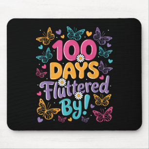 Tapis De Souris 100 Jours Enfants Fluttered 100e Jour De L'École