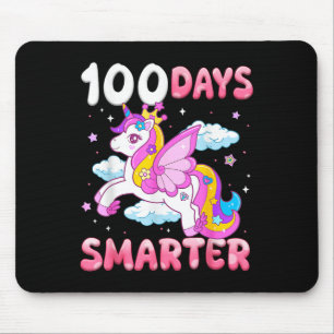 Tapis De Souris 100 Jours Enfants Plus Smarter Girls Unicorn 100e