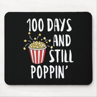Tapis De Souris 100 Jours Et Encore Poppin Popcorn Enfants 100e Jo