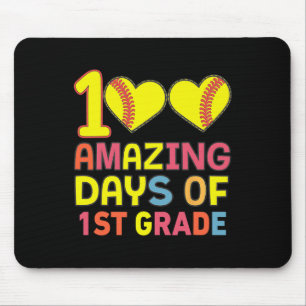 Tapis De Souris 100 Jours Extraordinaires De 1Ere Classe Softbyll 