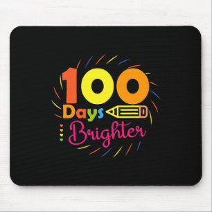 Tapis De Souris 100 jours plus brillant - 100 jours de l'école ens