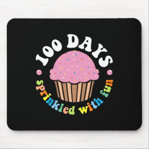 Tapis De Souris 100 Jours Saupoudrés De Cupcake Fun 100E Jour De S