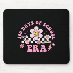 Tapis De Souris 100 Jours super De Fleur De L'Ère Scolaire 100ème 