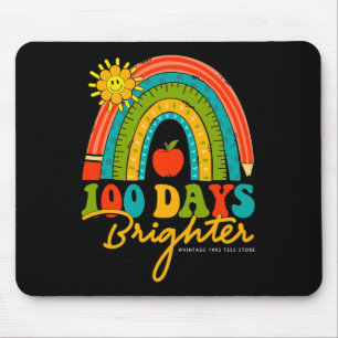 Tapis De Souris 100 Jours super D'École Arc-En-Ciel 100 Jours De L
