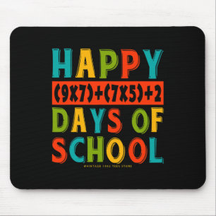 Tapis De Souris 100e Jour De Chemises D'École Enseignant Enfants R