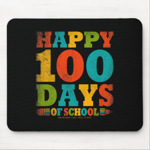 Tapis De Souris 100e Jour De Chemises D'École Enseignant Enfants R