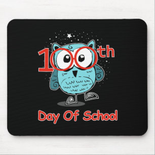 Tapis De Souris 100e Jour De L'École 100 Jours Plus Smarter Tee