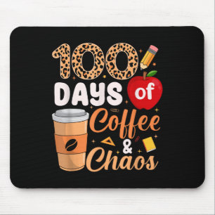 Tapis De Souris 100e Jour De L'École Enseignant Enfants 100 Jours