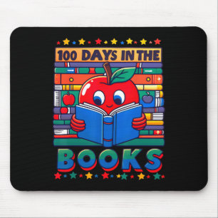 Tapis De Souris 100e jour d'école 100 jours dans la lecture du liv