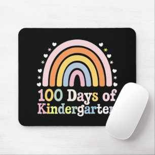 Tapis De Souris 100e jour d'école maternelle enseignant enfants 10