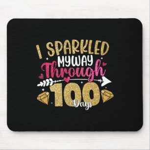 Tapis De Souris 100e Jour D'École Mes Élèves Sont Intelligents 100