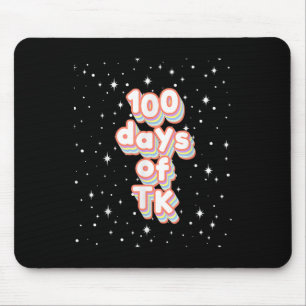 Tapis De Souris 100ème Jour De L'École Tk Mignonne 100 Jours Tk Mi