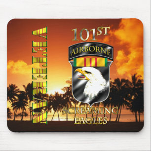 Tapis De Souris 101st Vétéran du Vietnam de Division Aéroporté