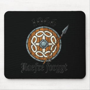 Tapis De Souris 1066 Naefre Forgyt N'oubliez Jamais Angleterre Vik