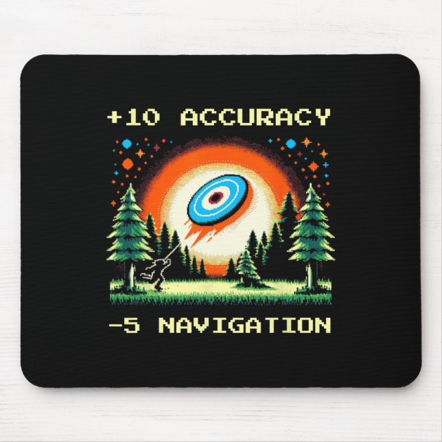 Tapis De Souris +10 Précision –5 Navigation Pixel Joueur de Golf a (Devant)