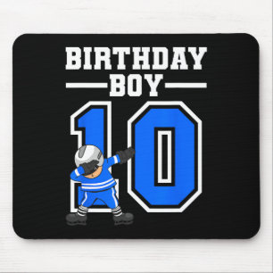 Tapis De Souris 10e anniversaire Cadeau Dix anniversaire de hockey