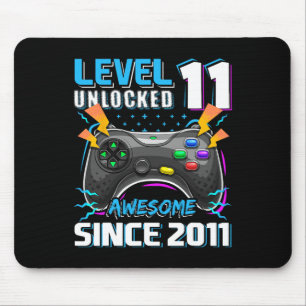 Tapis De Souris 11 Déverrouillé Awesome 2011 jeu vidéo 11e anniver